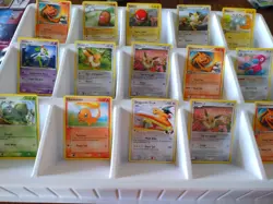 15 VTG Pokemon Cards Lot Tcg Eevee Charmander Dragonite Vintage DEAL I - Image 1
