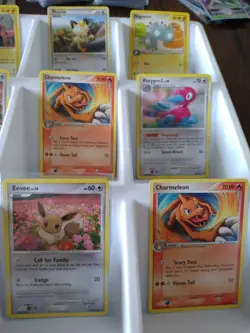 15 VTG Pokemon Cards Lot Tcg Eevee Charmander Dragonite Vintage DEAL I - Image 3