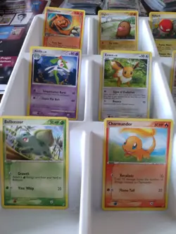 15 VTG Pokemon Cards Lot Tcg Eevee Charmander Dragonite Vintage DEAL I - Image 4