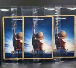 Lot (3) Bandai One Piece Netflix Don Promo Card Tony Tony Chopper English SEALED - Image 2