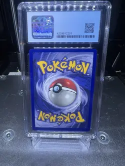 Dragonite 1999 WB Movie Stamped Black Star Promo #5 Pokemon Card - CGC 8 - Image 2