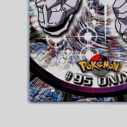 💥 1999 Topps Pokemon Cards - Series 2 - Blue Logo - Onyx #95 - Image 3