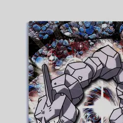 💥 1999 Topps Pokemon Cards - Series 2 - Blue Logo - Onyx #95 - Image 4