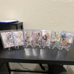 Dragon Ball Heroes Foil Gogeta Vegito Frieza Jiren Trunks Card Lot 7 Japanese - Image 1