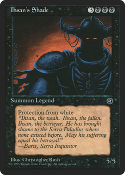 Ihsan's Shade (MP) Homelands HML Magic MTG - Image 1