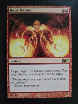 Reverberate LP Core Set 2011 M11 MTG FREE SHIPPING - Image 1