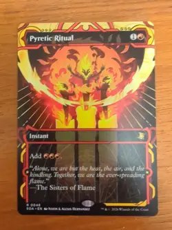 Pyretic Ritual Secrets of Strixhaven MTG - Image 1