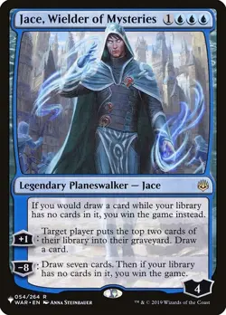 Jace, Wielder of Mysteries - PLST #WAR-54 Rare - NM / Mint The List Single - Image 1
