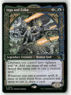 Inga and Esika (Showcase) Normal R March of the Machine 310 NM - Image 1