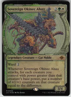 MTG TCG Sovereign Okinec Ahau (Showcase) M The Lost Caverns of Ixalan 309 - Image 1