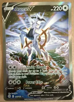 Pokemon Arceus V #166/172 Alt Art Brilliant Stars - Image 1