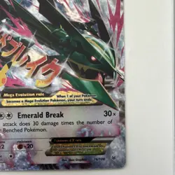 Pokemon TCG M Rayquaza EX Celebrations 76/108 Holo Classic Mega 220 HP - Image 5