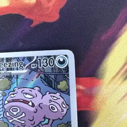 Pokemon TCG Destined Rivals Team Rockets Weezing IR 199/182 NM Pack Fresh! - Image 3