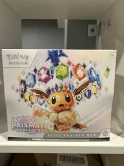 Pokemon Prismatic Evolutions ETB Elite Trainer Box Sealed - Image 1