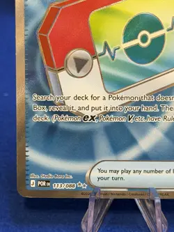 Pokemon Poke Pad 113/088 Ultra Rare Trainer Perfect Order Full Art - Image 4