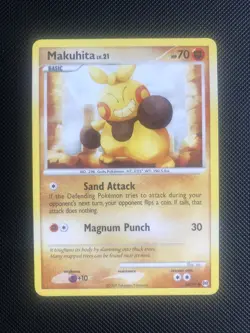 Pokemon TCG Makuhita Arceus 68/99 Regular Common NM - Image 1
