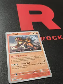 Entei - 030/197 - Reverse Holo Rare - S&V: Obsidian Flames - Pokemon TCG - Image 5