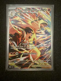 Pokemon Ethan's Typhlosion Holo Illustration Rare Destined Rivals 190/182 170HP - Image 1