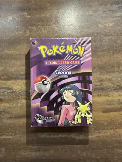 POKEMON SABRINA GYM CHALLENGE DECK SEALED WOTC 2000 - Image 1