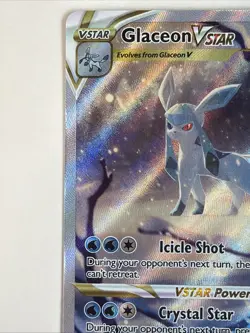 Pokemon Glaceon VSTAR Gg40/Gg70 Crown Zenith: Galarian Gallery Holo - Image 2