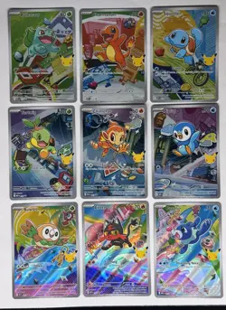 Pokemon First Partner Illustration Collection Series 1 Complete Set 2026 - Image 1