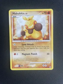 Pokemon TCG Makuhita Arceus 68/99 Regular Common NM - Image 1