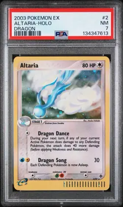 2003 Pokemon EX Dragon Altaria Holo - Image 1