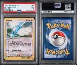 2003 Pokemon EX Dragon Altaria Holo - Image 3