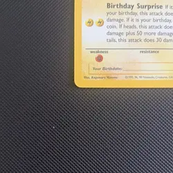 Pokemon ______'s Pikachu 24/53 Wotc Promo Holo 50 HP Basic Pokemon TCG - Image 2