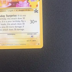 Pokemon ______'s Pikachu 24/53 Wotc Promo Holo 50 HP Basic Pokemon TCG - Image 5