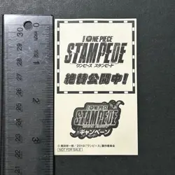 S6017 Boa Hancock Gold HOLO Sticker Japanese One Piece Movie Stampede 3.5" A8 - Image 3