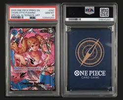 Charlotte Pudding (SP) OP06-047 Premium Booster -The Best- Vol. 2 Foil PSA 10 - Image 5