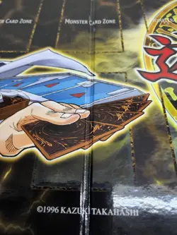 1996 Konami Yugioh Shonen Jump Trading Card Game Board Mat - Double Sided - Image 3