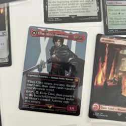 BORDERLESS Clive, Ifrit's Dominant #385 ~ Final Fantasy - plus extra cards NM - Image 2