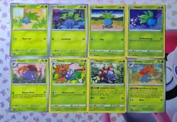 Pokemon Card Oddish & Gloom Bundle Unbroken Bonds Crown Zenith Phantasmal Flames - Image 1