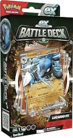 Pokemon TCG Lucario EX Battle Deck Pokemon Trading Card Game New Sealed - Image 1