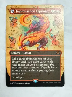 Improvisation Capstone - Borderless M MTG Secrets of Strixhaven M 0294 - Image 1