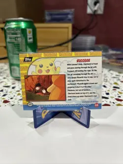 Pokemon ‘success’ Black Label Topps Foil - Image 2