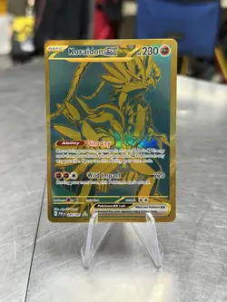 Pokemon Sv: Paldean Fates Koraidon ex 245/091 Gold Secret Rare Full Art Holo - Image 1