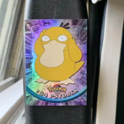 2000 Topps blue logo Pokemon Psyduck #54 — Vintage LP - Image 1