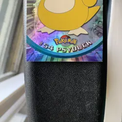 2000 Topps blue logo Pokemon Psyduck #54 — Vintage LP - Image 3