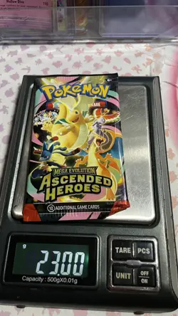 Pokemon Ascended Heroes Booster Pack Heavy (23g) 🔥🔥 - Image 1