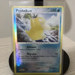 Pokemon Psyduck 100/132 Holo “moderately played” - Image 1