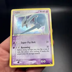 Pokemon Lugia POP Series 5 Holo 2007 2/17 Rare LP With Swirl🌀 - Image 5