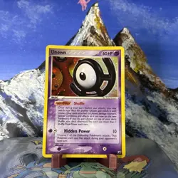 Unown (U) - U/28 Pokemon Unseen Forces - Holo LP - Image 1