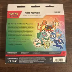POKEMON FIRST PARTNER ILLUSTRATION COLLECTION SERIES 1 BOX NEW FACTORY SEALED - Image 2