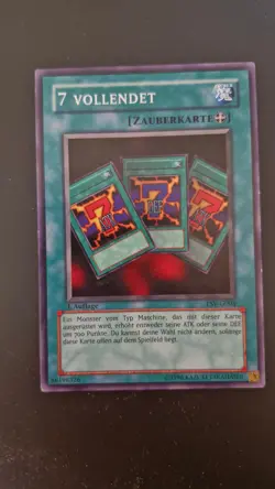 yu-gi-oh! Sammelkarte Deutsch 7 Vollendet 1. Auflage PSV-G004 - Image 1