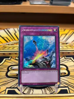 Yugioh Zwangsevakuierungsgerat RA01-DE069 Secret Rare - Image 1