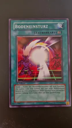yu-gi-oh! Sammelkarte Deutsch Bodeneinsturz 1. Auflage PSV-G070 - Image 1