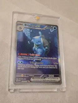 Pokemon TCG S&V 151 Blastoise EX 200/165 Special Illustration Rare - Image 2
